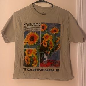 Monet’s Sun Flowers Graphic Tee